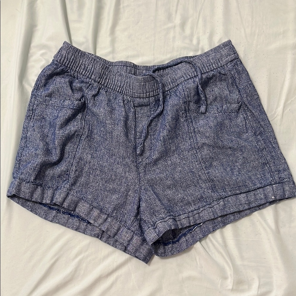 Old Navy Blue High Waist Shorts